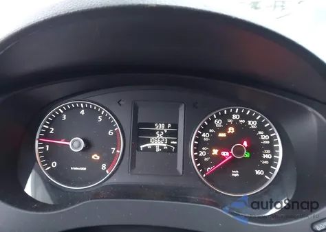 2012 Volkswagen Jetta 2.5L Se из США, поврежденный, VIN 3VWDP7AJ4CM327934